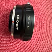 Adattatore K&F Concept NIK-FX