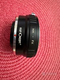 Adattatore K&F Concept NIK-FX