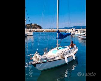 Barca a Vela 7mt + posto barca a Cecina tutto 2026