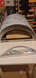forno pizze acciaio inox
