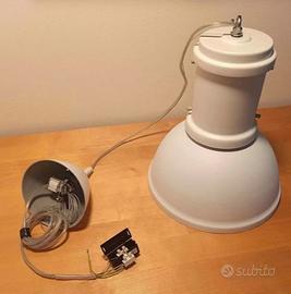 Lampada sospensione LAMPARA di Fontana Arte bianca