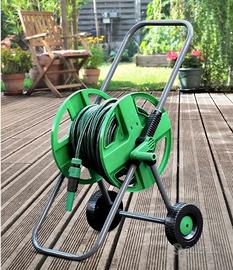 Tubo irrigazione avvolgitubo carrello accessori 