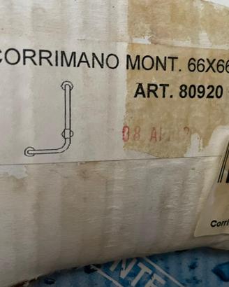 Maniglione Corrimano angolare e barra di sostegno