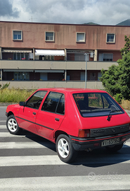 Peugeot 205 GR 1.1 1986 ASI rossa 5 porte MK1