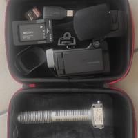 ZOOM Q8+ MICROFONO SSH-6 + ACCESSORI