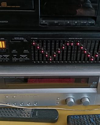 Equalizzatore grafico YAMAHA a 10 bande per 