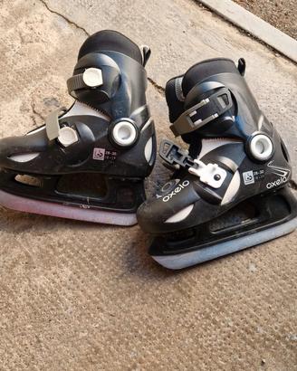 Pattini da ghiaccio bambino/a Decathlon, misura 28