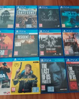 Lotto giochi PlayStation 4 PS4 