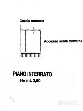 Box auto 16 mq zona nazionale appia-smcv