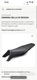 Sella comfort yamaha mt 09