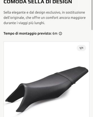 Sella comfort yamaha mt 09