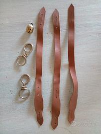 Kit Falconeria 30cm Pelle + Girelle Campanello