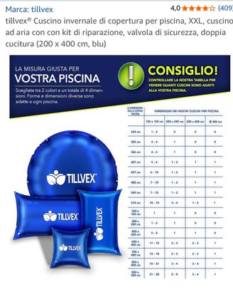 Cuscino gonfiabile invernale