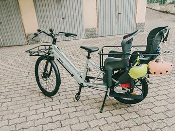 Bicicletta nilox c3 cargo elettrica