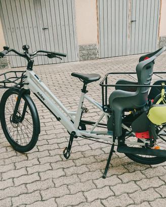 Bicicletta nilox c3 cargo elettrica