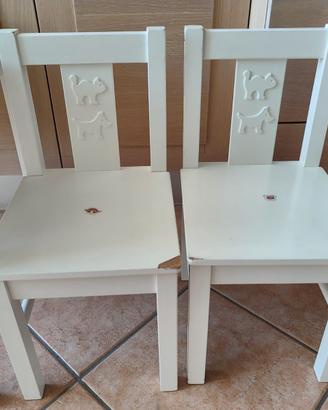 Tavolo con due sedie IKEA KRITTER