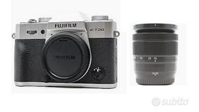 Fujifilm X-T20 nuova con obiettivo XC 16-50mm