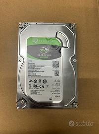 HDD Hard disk interno Barracuda Seagate 1TB
