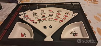 6 piatti giapponesi vintage per Sushi e sascimi
