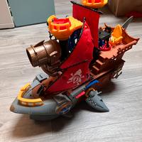 Squalo Nave dei pirati fisher-price Imaginext