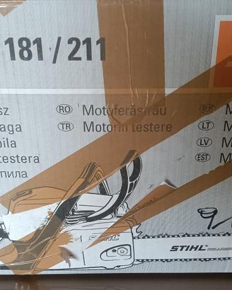 MOTOSEGA STIHL MOD. MS 211 C