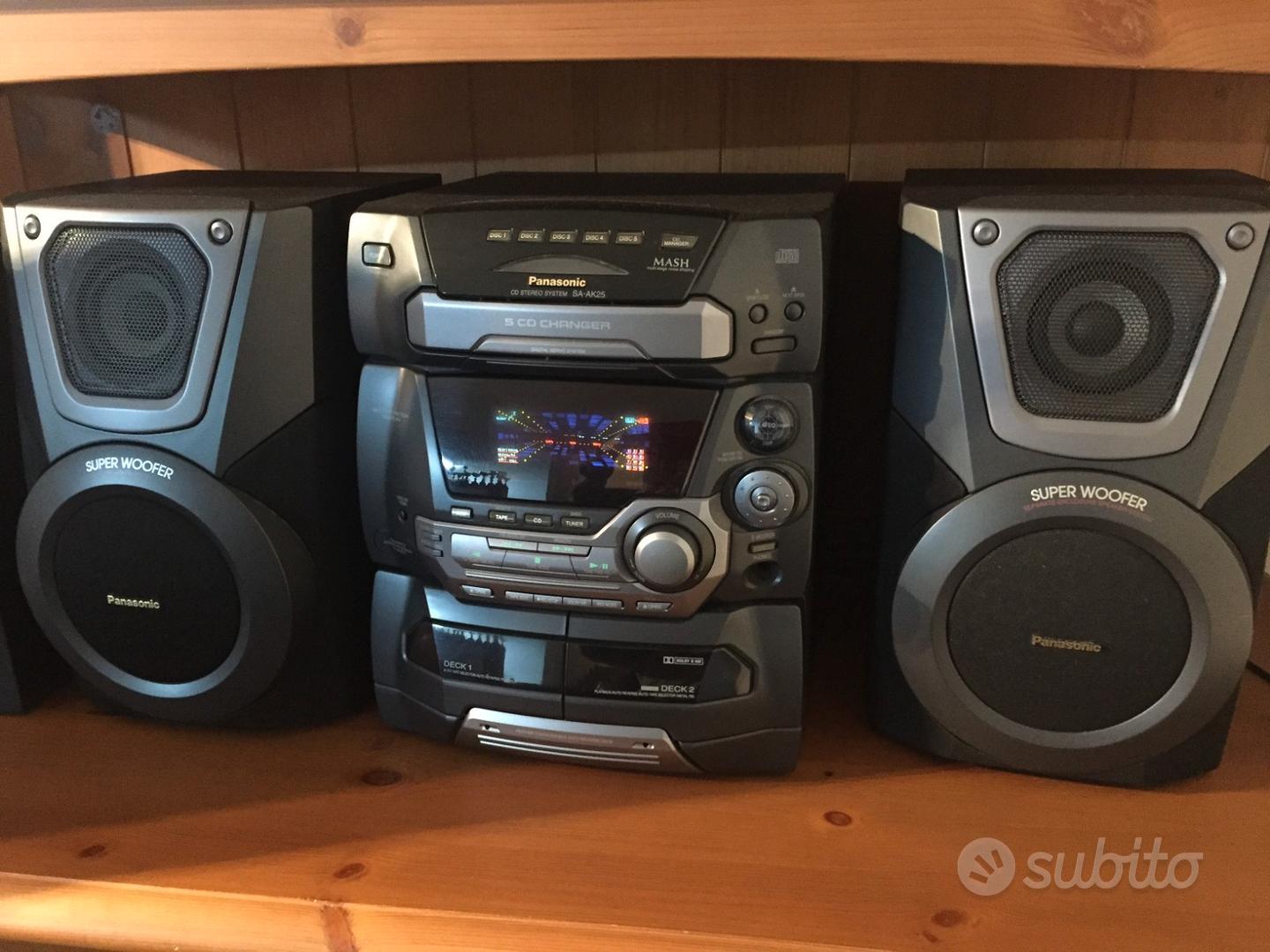 Impianto stereo Panasonic Audio/Video In vendita a Padova