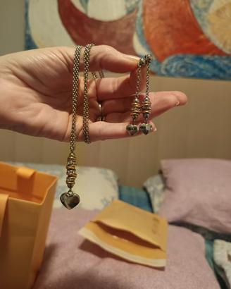 collana e orecchini 