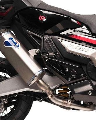 Honda xadv x adv collettore di scarico termignoni