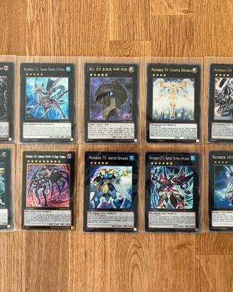 Carte numero Yu-Gi-Oh!