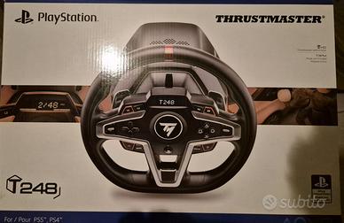 Volante thrustmaster T248 + Pedaliera + sedia 