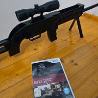 sniper elite wii + fucile interattivo