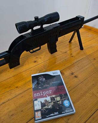 sniper elite wii + fucile interattivo