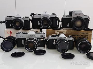 Collezione Reflex ed obiettivi vintage