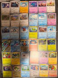 Lotto carte pokemon