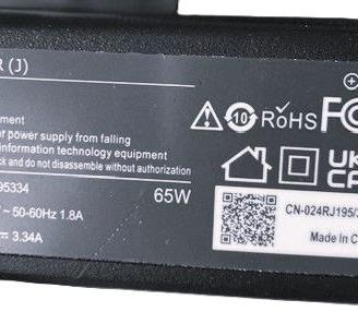 Alimentatore PC portatile DELL Ispiron 65 W