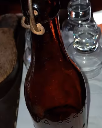 Bottiglia Vintage Birra Peroni – Vetro Ambrato 
