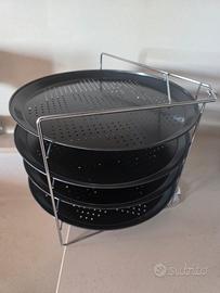 kit 4 teglie pizza