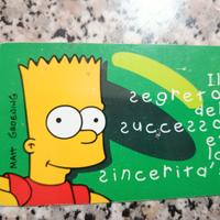Carta "THE SIMPSON - BART"