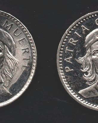 CUBA 1992/1995 - 2 monete 3 pesos Che Guevara 