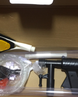 Pulitore acquario e vetri