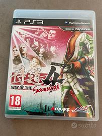 Way of the samurai pal ita play3 ps3 sony