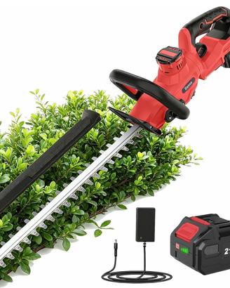 Tagliasiepi a batteria 2x 21V - mai aperto