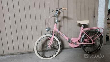 Bici Rossella  in stile  Graziella da bambina