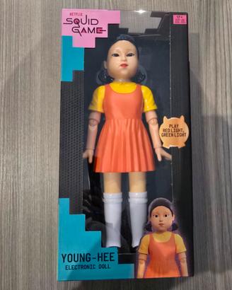 Bambola Young-Hee Squid Game (Luce Rossa  Verde)


