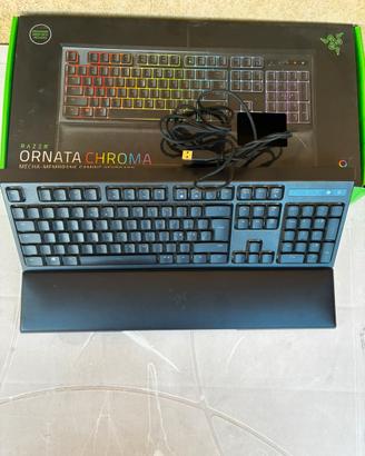 Tastiera Gaming Razer Ornata Chroma + poggiapolsi
