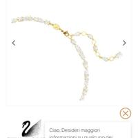 Collana Mesmera - Swarovski - Placcato Color Oro

