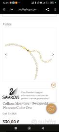 Collana Mesmera - Swarovski - Placcato Color Oro

