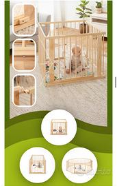 Box in legno per bambini modulabile