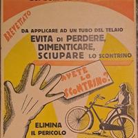 Stampa custodia dei bolli da bicicletta 1935