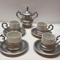 Set di zuccheria e tazzine vintage